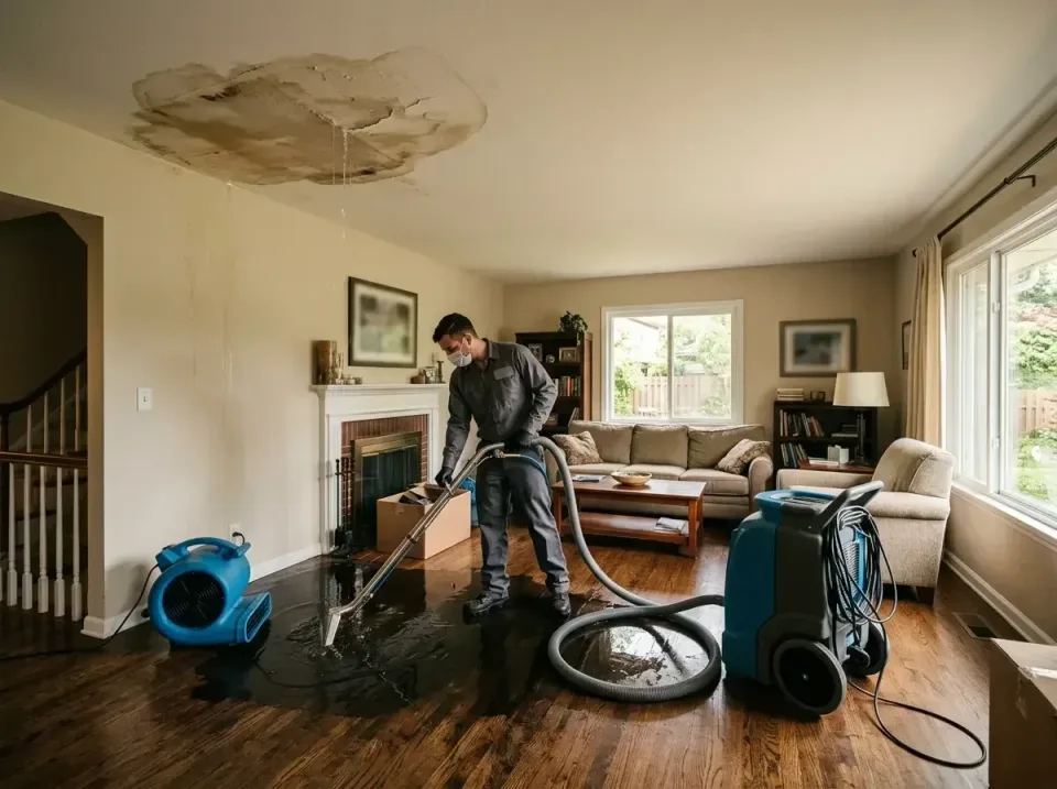 attic-pipe-burst-ceiling-drip-008 — frequently asked questions, Water Damage Restoration & Carpet Care in Putnamville, IN